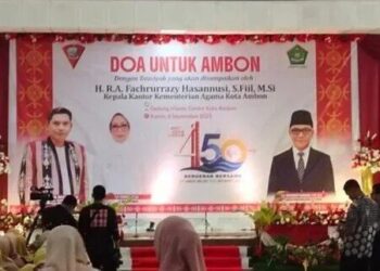 Hadiri Doa Bersama HUT ke-450 Kota Ambon, LDII Harap Kedamaian Ambon Manise