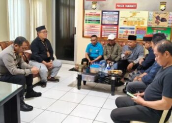 Perkuat Kolaborasi Antarlembaga, LDII, KUA, dan DMI Silaturahim ke Polsek Tamalate