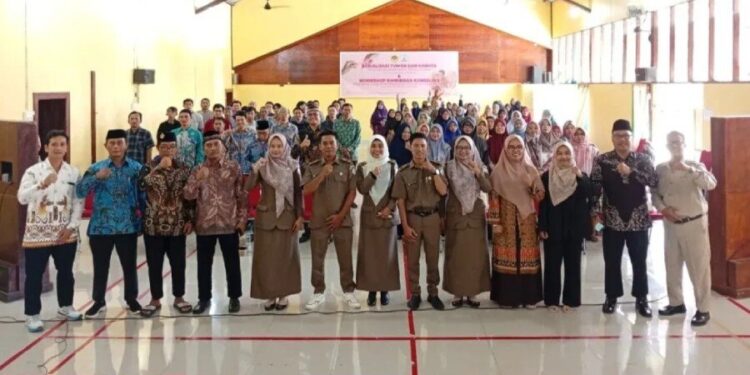 DPD LDII Kabupaten Mimika menggelar sosialisasi tumor dan kanker bekerja sama dengan Yayasan Binaan Kanker Nusantara. Foto: LINES.