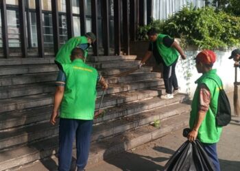 LDII Ikut Beberesih Kota Bandung dalam Peringatan HJKB ke-215