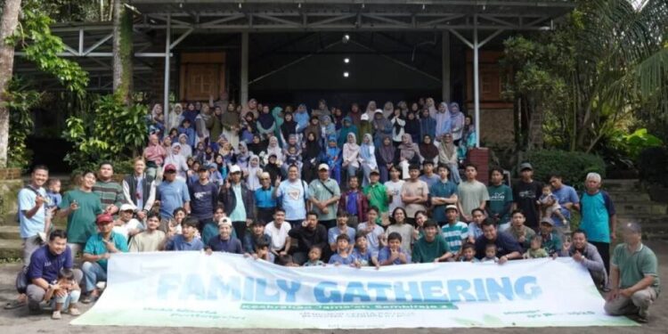 AC LDII Kalurahan Condongcatur menggelar kegiatan bertema “Mengukir Cerita Bahagia Bersama MDT Baiturroyyan”. Foto: LINES.
