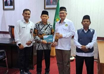 LDII Kaltim Audiensi dengan Kanwil Kemenag, Dukung Program Masjid Ramah Pemudik Nataru