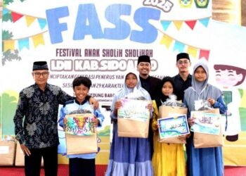 260 Warga LDII Sidoarjo Meriahkan FASS 2025