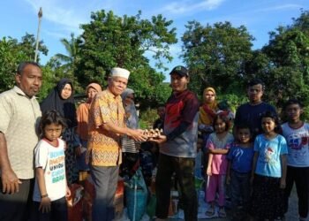 LDII Aceh Serahkan Bantuan Sembako bagi Korban Banjir di Kabupaten Bireuen