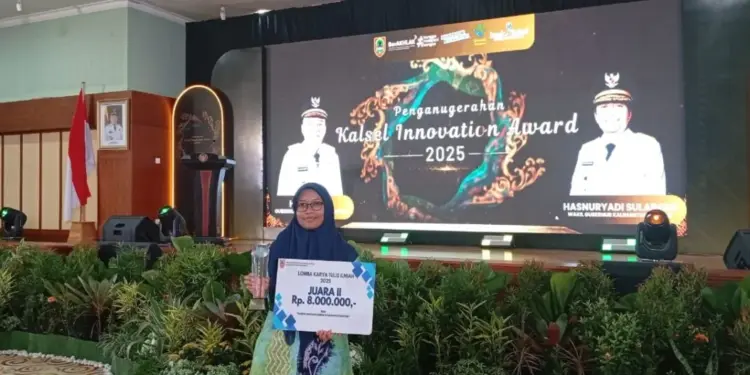 Salah satu warga DPD LDII Kabupaten Barito Kuala menorehkan prestasi dari ajang Lomba Karya Tulis Ilmiah (LKTI) Tingkat Provinsi Kalimantan Selatan. Foto: LINES.