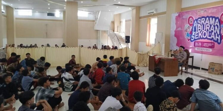 DPD LDII Kabupaten Kudus menggelar Asrama Liburan Sekolah bagi pelajar tingkat SMP dan SMA. Foto: LINES.