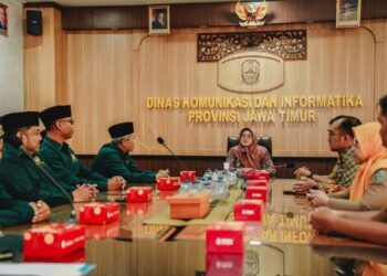 Audiensi dengan Diskominfo, LDII Jatim Bahas Penguatan Literasi Digital