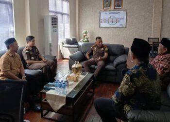 Pererat Hubungan Kelembagaan, LDII Sumbawa Audiensi dengan Kejaksaan Negeri