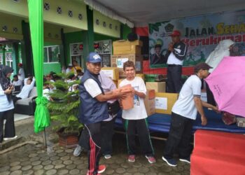 Hadiri Jalan Sehat HAB Kemenag, LDII Bengkulu Utara Dukung Kerukunan Umat Beragama