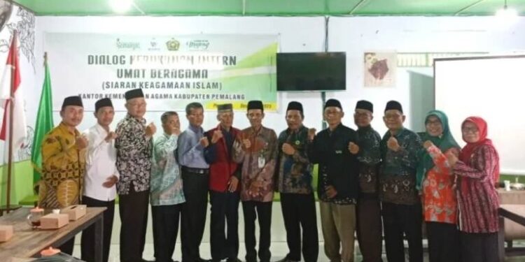 DPD LDII Kabupaten Pemalang menghadiri Dialog Kerukunan Intern Umat Beragama Tingkat Kabupaten Pemalang. Foto: LINES.