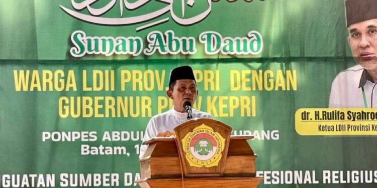 Pengajian akbar LDII Kepri. Foto: LINES.