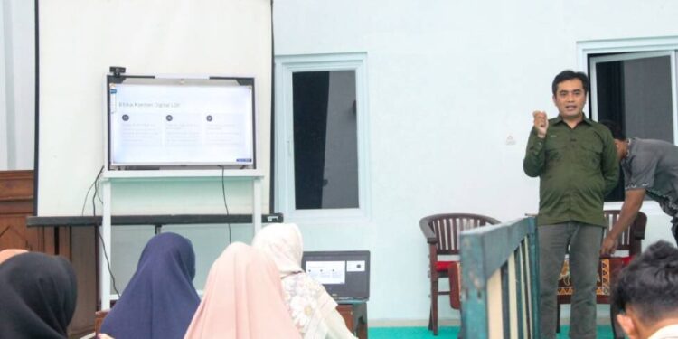 DPD LDII Kabupaten Magelang menggelar Pelatihan Jurnalistik dan Pemanfaatan Media Sosial di Aula Al Manshurin, Muntilan, Magelang. Foto: LINES.