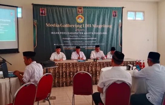 DPD LDII Kabupaten Magelang menegaskan komitmennya mendukung visi pembangunan Pemerintah Kabupaten Magelang, melalui penguatan sektor pendidikan generasi muda. Foto: LINES
