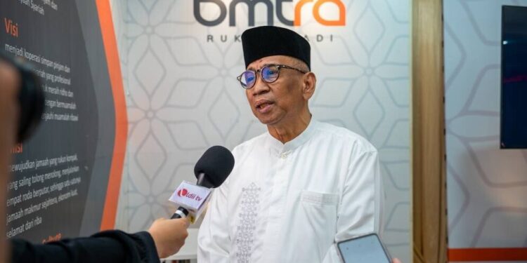 Ketua KSPPS Rukun Abadi, Supartono pada RAT tutup buku 2025. Foto: LINES.