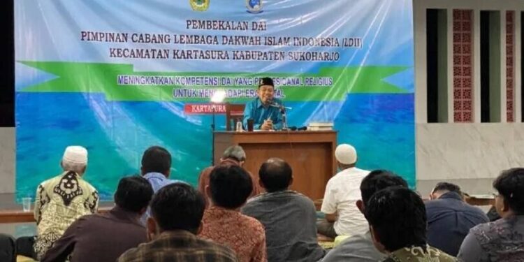 Pembekalan dai yang digelar oleh PC LDII Kartasura pada Sabtu, (11/4). Foto: LINES.