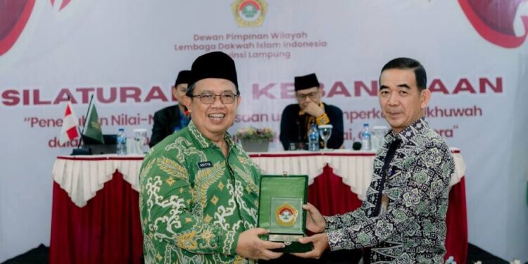 Ketua DPW LDII Lampung dan Kepala Bidang Ketahanan Ekonomi, Sosial, Budaya, Agama dan Ormas, Bakesbangpol Lampung, M Jauhari. Foto: LINES.
