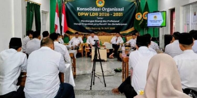 DPW LDII Provinsi Nusa Tenggara Timur (NTT) menggelar konsolidasi organisasi untuk masa bakti 2026-2031. Foto: LINES.