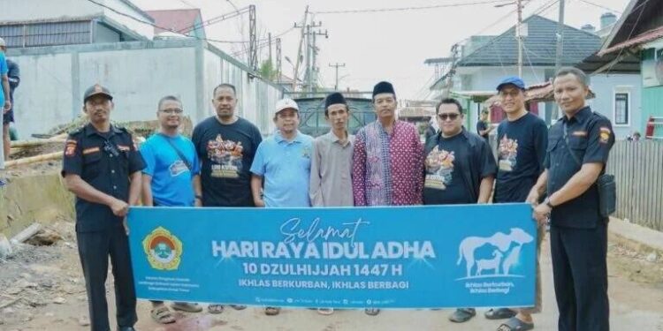 Momen Kurban Idul Adha LDII Kaltim. Foto: LINES.